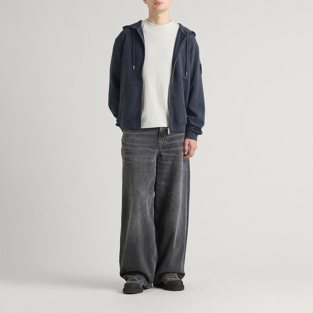Canada Goose Men's Loon Full Zip Black Disc in Dusk Blue
