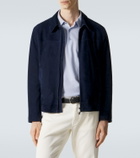 Brioni Suede blouson jacket