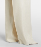 Gabriela Hearst Norman silk and wool wide-leg pants