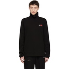 ADER error Black Over Wrapped Turtleneck