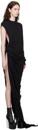 Rick Owens DRKSHDW Black Edfu Maxi Dress