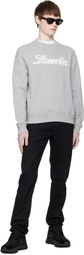 Lanvin Gray 'Lanvin Ribbon' Sweatshirt