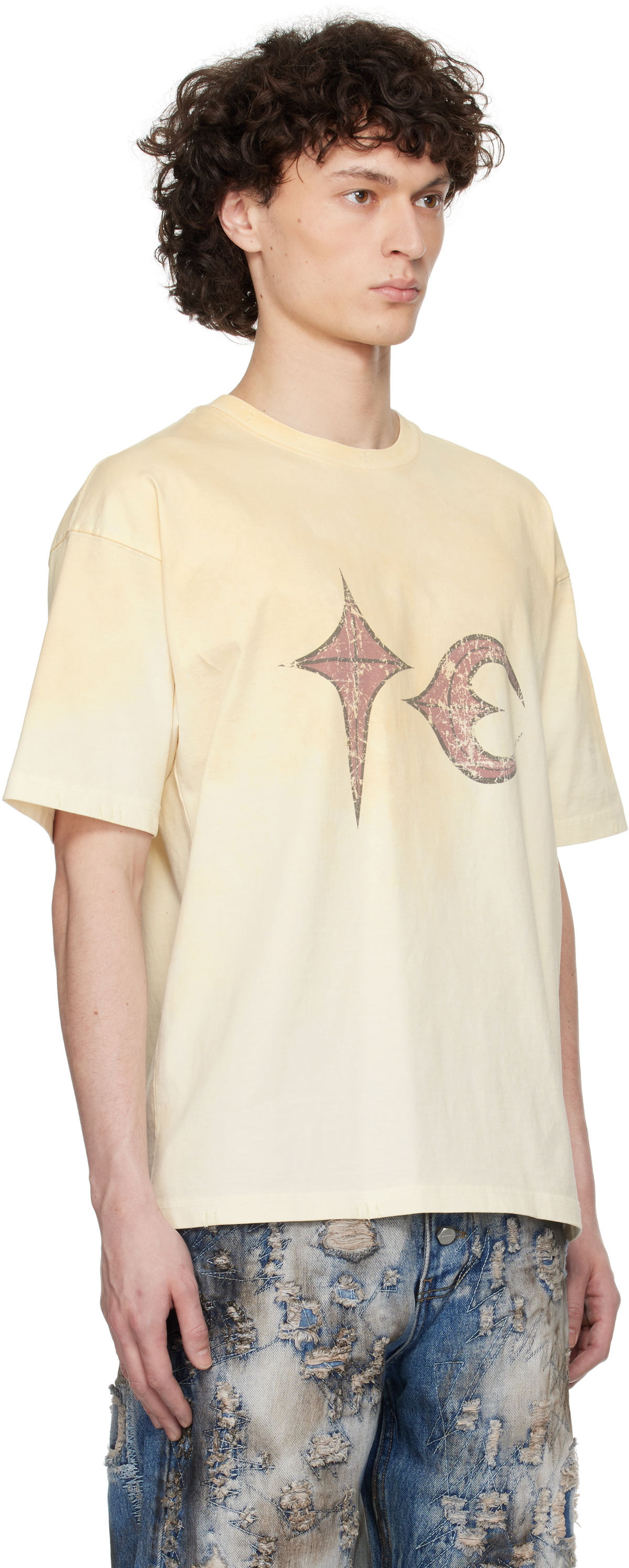 未使用 Thug Club Turtle Mesh Sleeve-Size 1 Thug Club Off-White Survivor Rock T-shirt Thug Club