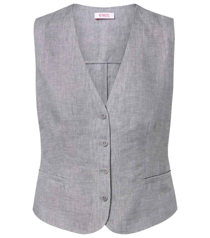 Photo: Eres Créatif linen vest