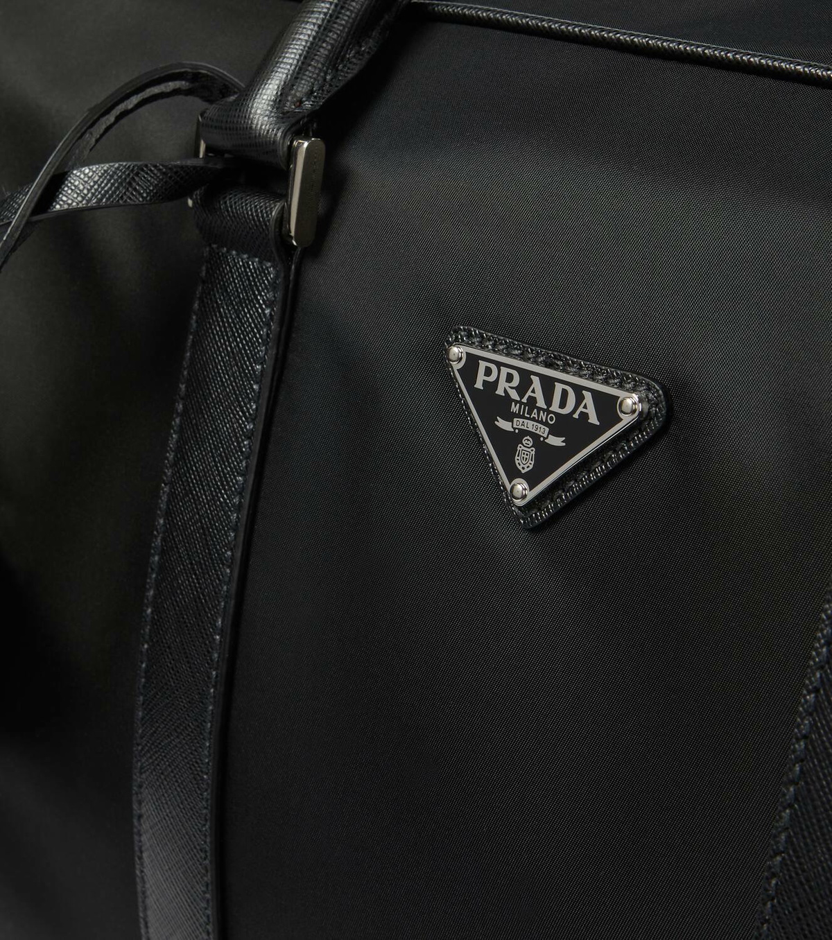 Prada Re-Nylon and Saffiano leather duffel bag