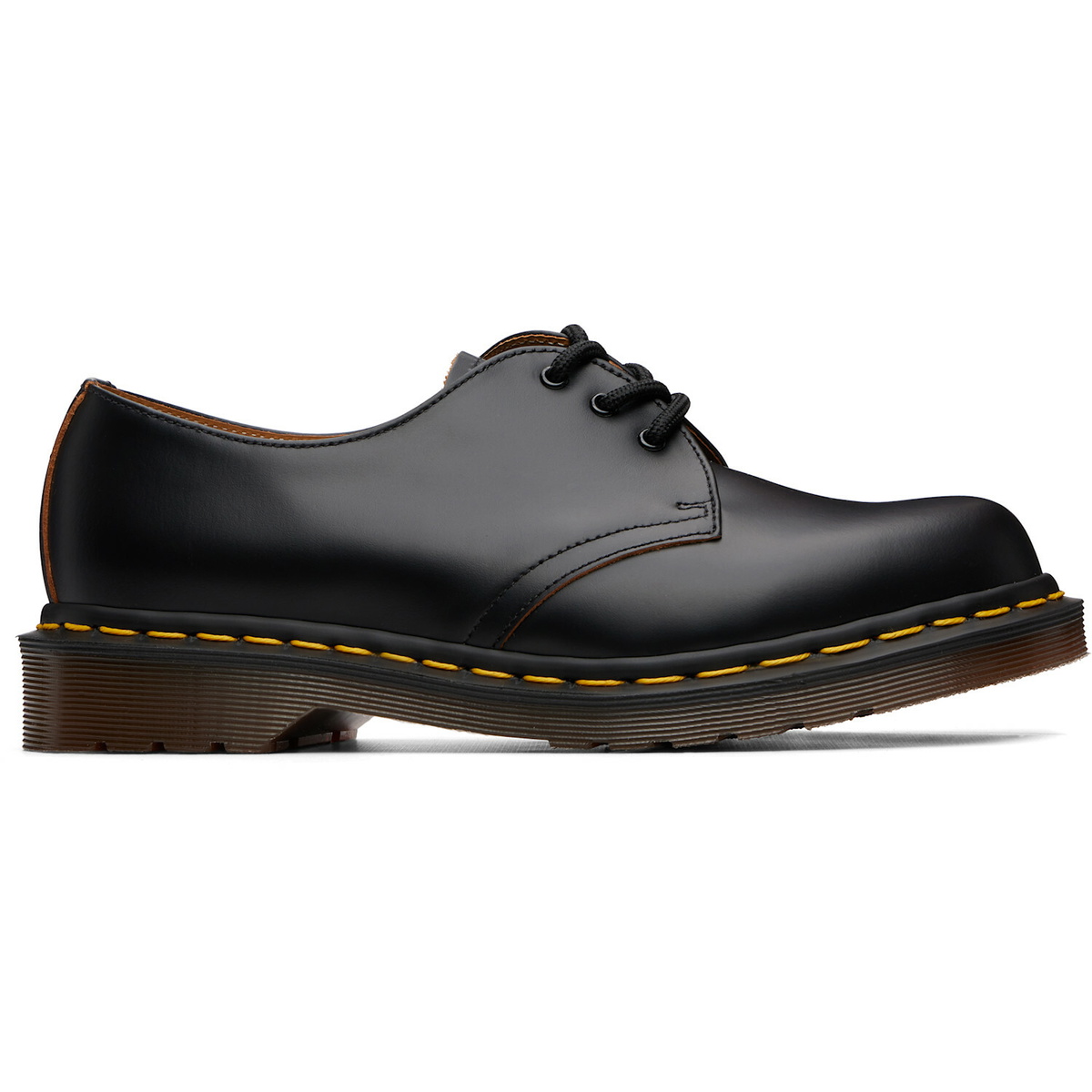 Dr. Martens Black Vintage 1461 Quilon Leather Oxford Derbys