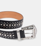 Alexander McQueen Studded leather belt