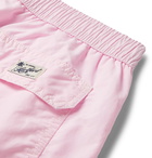 Hartford - Slim-Fit Mid-Length Swim Shorts - Pink