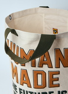 HUMAN MADE Large Canvas Tote Bag