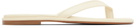 Aeyde Off-White Melody Leather Thong Sandals