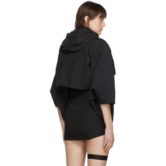 Hyein Seo Black Cropped Kimono Jacket Hyein Seo