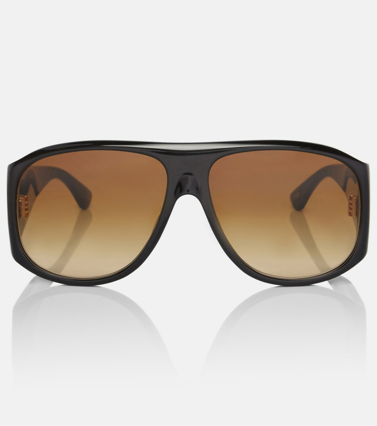 Chloé Logo oversized sunglasses