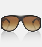Chloé Logo oversized sunglasses