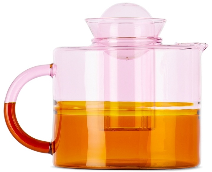 Photo: Fazeek Pink & Orange Two Tone Teapot