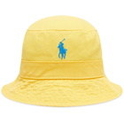 Polo Ralph Lauren Men's Loft Bucket Hat in Yellow Fin