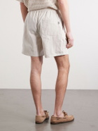 A Kind Of Guise - Volta Straight-Leg Cotton-Blend Ripstop Shorts - Neutrals