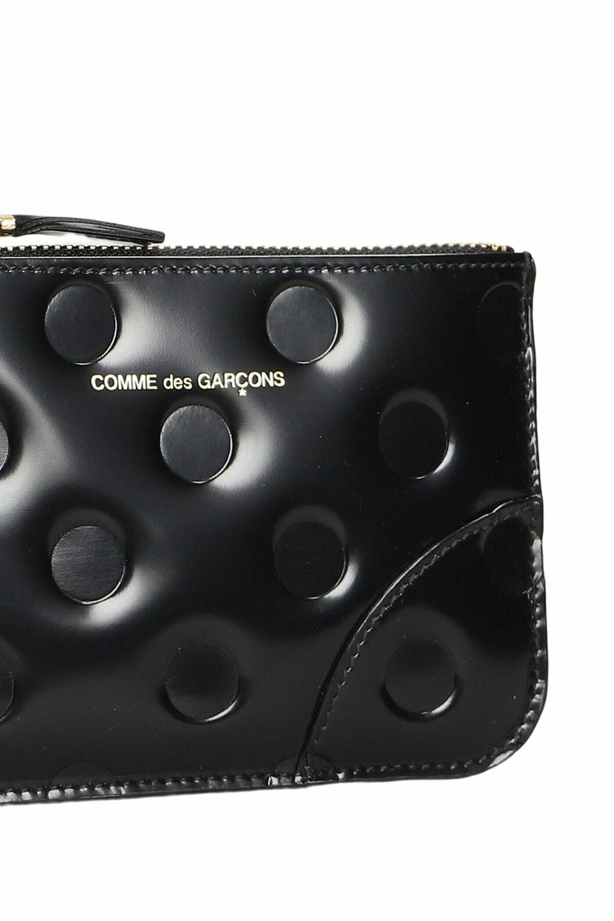 Comme des Garçons Wallet Wallet In Black Leather