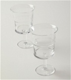 Nude - Jour set of 2 red wine glasses