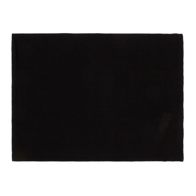 Photo: Rick Owens Black Wool Scarf