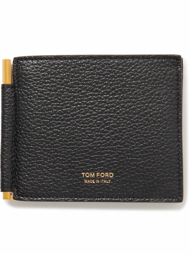 Photo: TOM FORD - Full-Grain Leather Billfold Wallet with Money Clip