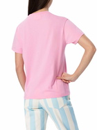 MC2 Saint Barth Woman Cotton Jersey Crewneck T-shirt Emilie With Barbie St. Barth Print | Barbie Special Edition