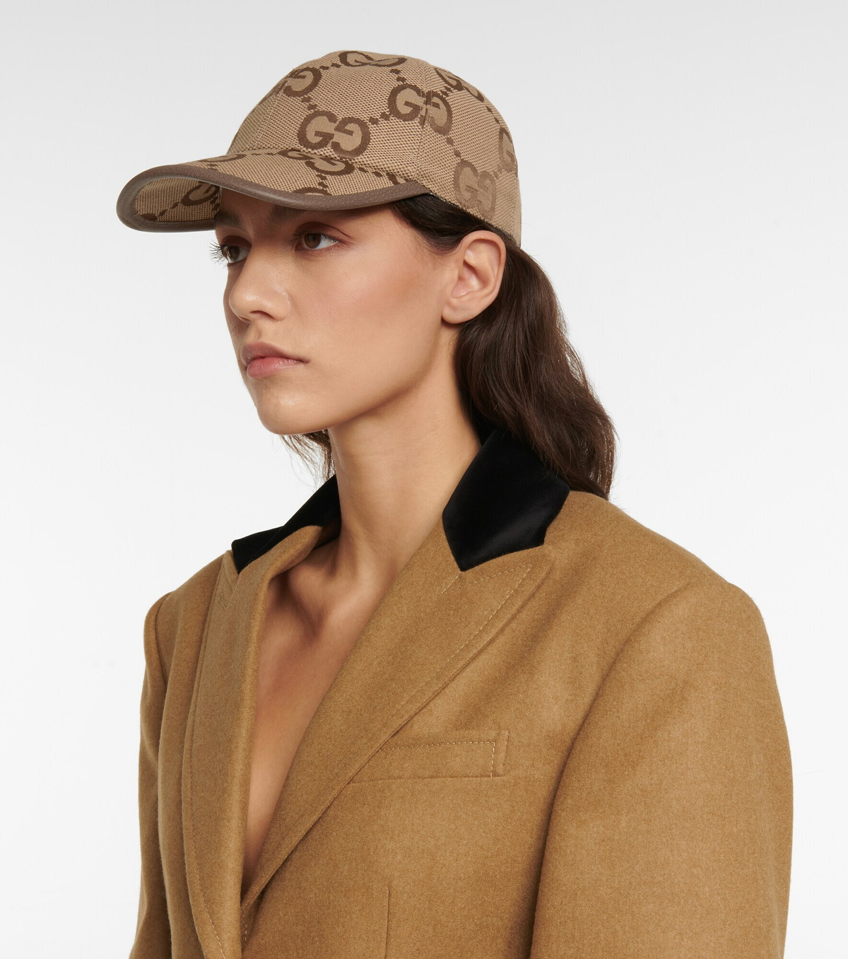 Gucci - Maxi GG Supreme canvas cap