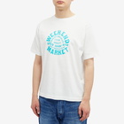 Ordinary Fits Men's Weekend Market Printed T-Shirt in Off-White