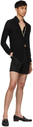 Carlota Barrera Black Tailored Shorts