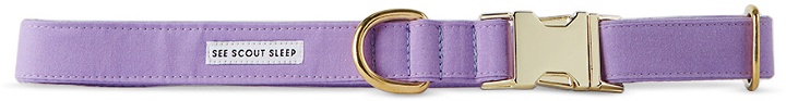 Photo: See Scout Sleep Purple Extra Large Scot Dog Collar