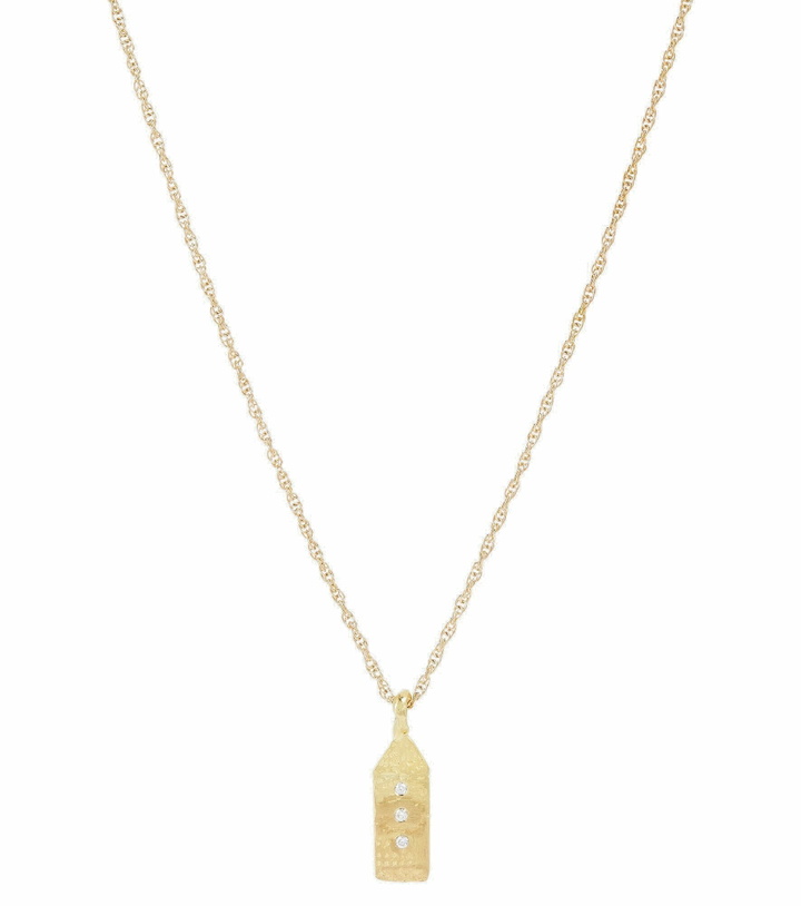 Photo: Elhanati - Maison 18kt gold necklace diamonds