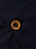 Wales Bonner - Delaney Studded Cotton-Twill Jacket - Blue