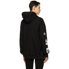 Givenchy Black Oversized Schematics Hoodie