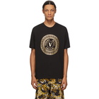 Versace Jeans Couture Black Emblem T-Shirt