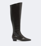 Aeyde Ilaria leather over-the-knee boots