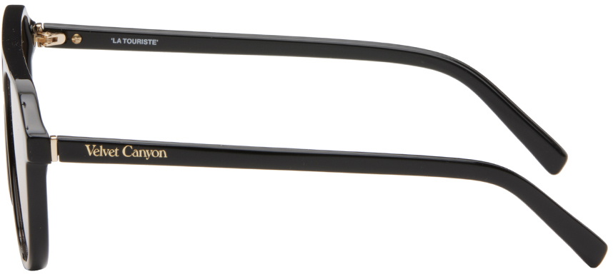 Velvet Canyon Black 'La Touriste' Sunglasses