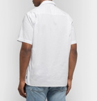 Gitman Vintage - Camp-Collar Cotton Oxford Shirt - White