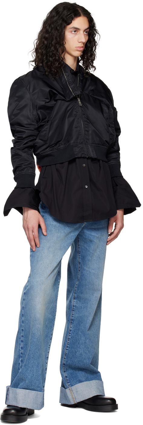 Marina Yee Black Maxi Shirt