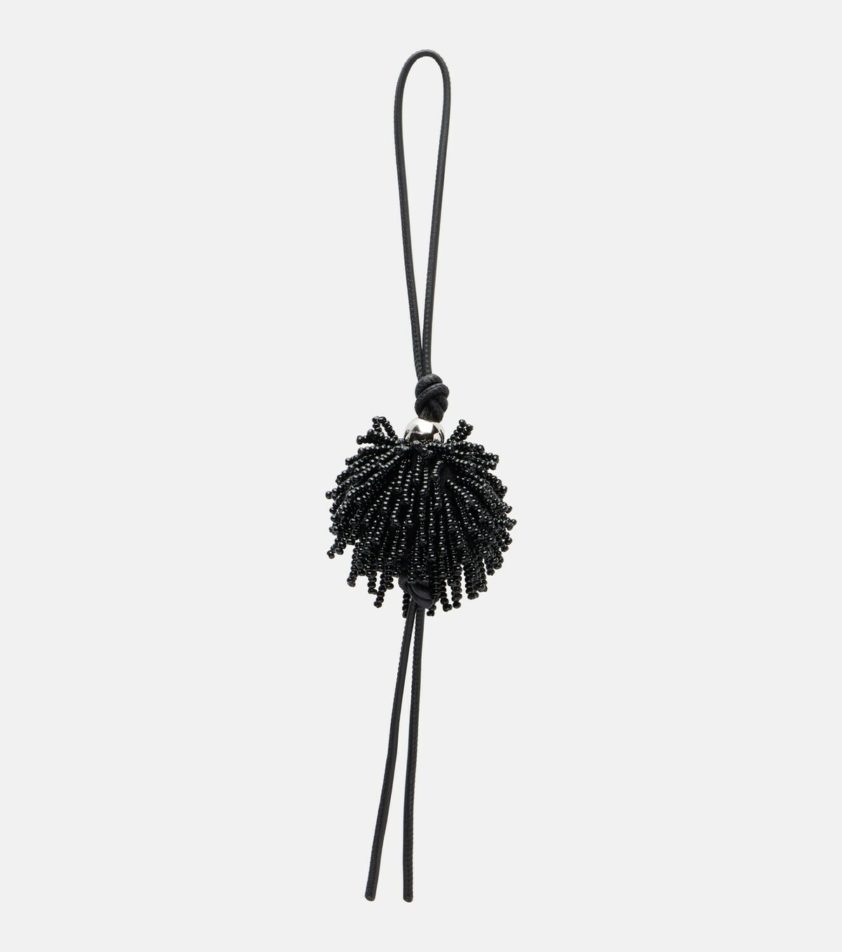 Loewe Hedgehog beaded wool bag charm