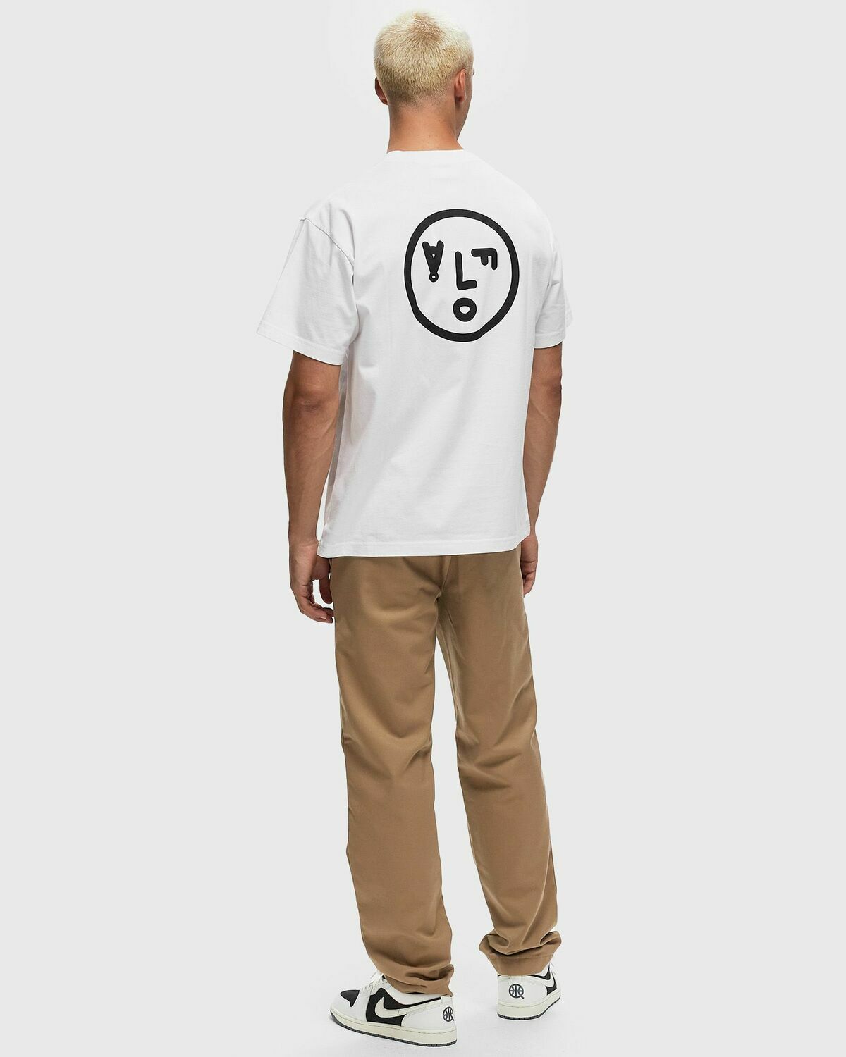 ølåf Face Tee White Shortsleeves