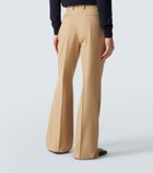 Valentino Virgin wool gabardine flared pants