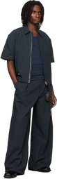 Song for the Mute Black Super Baggy Trousers