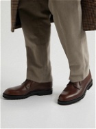 George Cleverley - Archie Full-Grain Leather Derby Shoes - Brown