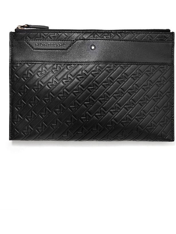 Photo: Montblanc - M_Gram 4810 Logo-Embossed Leather Pouch