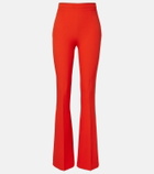 Safiyaa Alexa crêpe flared pants