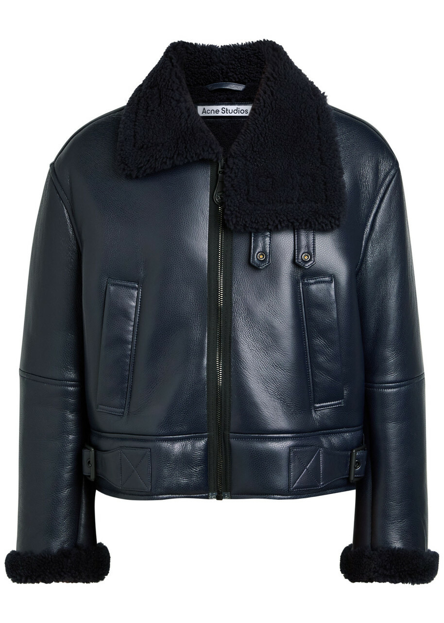 Acne Studios - Ombreyo Fleece-Lined Cotton-Canvas Blouson Jacket