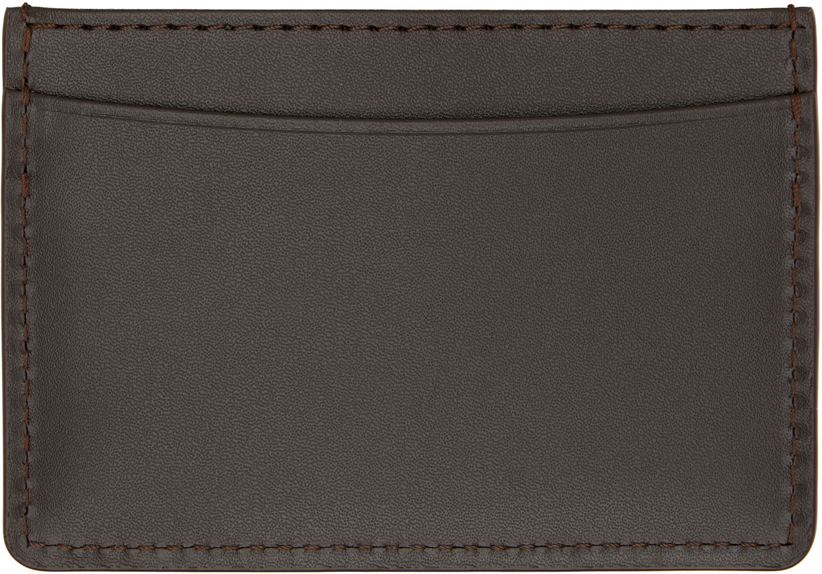 A.P.C. Brown André Card Holder