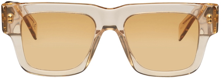 Photo: RETROSUPERFUTURE Beige Mega Sunglasses