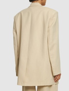 THE FRANKIE SHOP Aiden Linen & Viscose Blazer