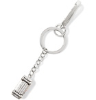 PAUL SMITH - Taxi Silver-Tone and Enamel Key Ring - Silver