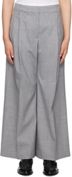 CAMILLA AND MARC Gray Lazlo Trousers
